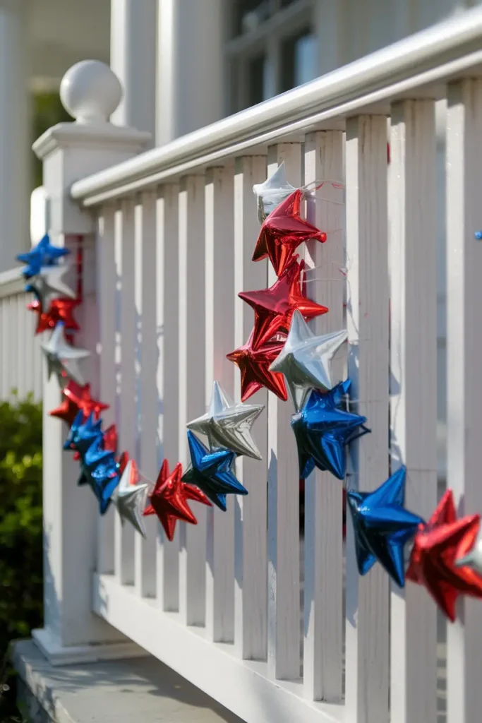 3. Stars garland