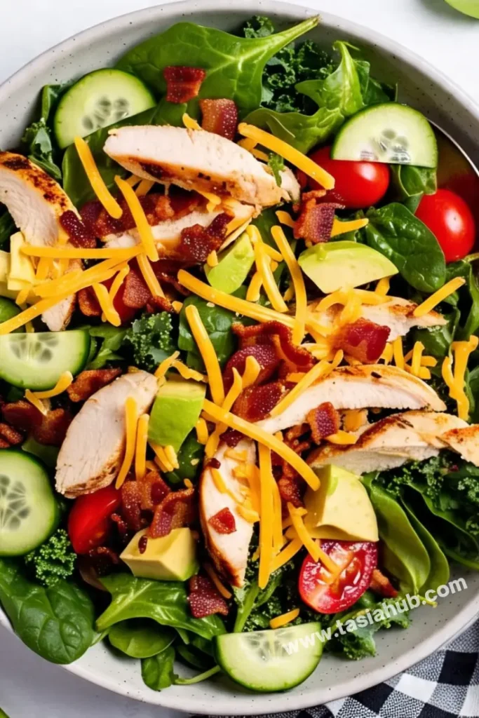A bowl of Keto salad