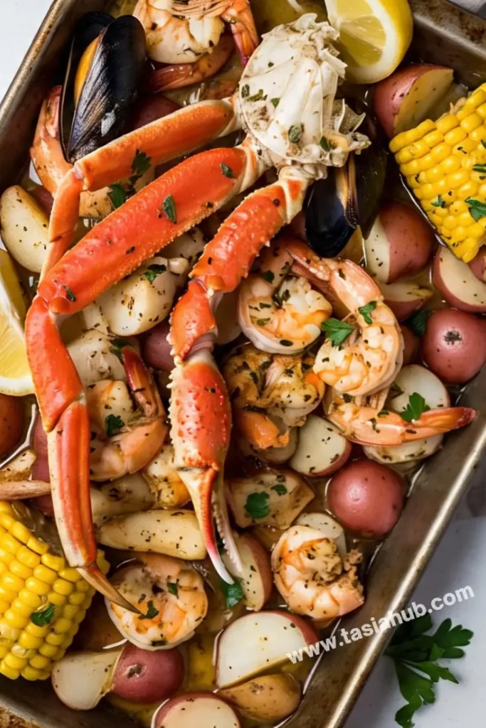 Cajun seafood boil
