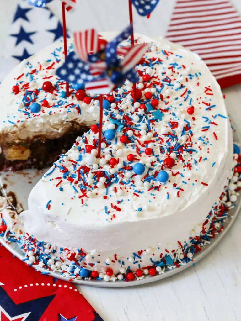 Ice cream cake decorated sprinkles 1152x1536 1