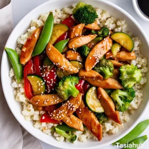 Keto chicken stir fry