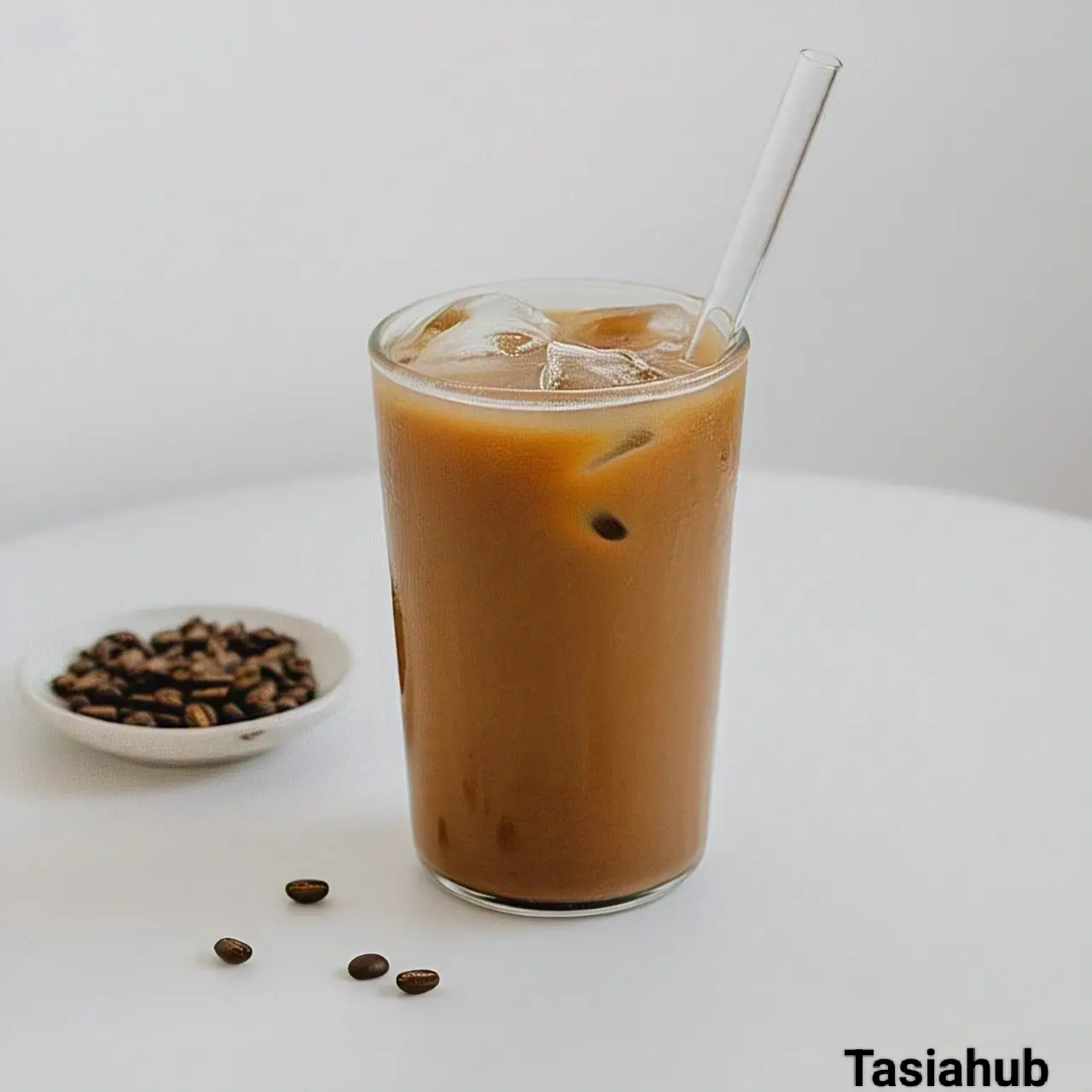 Keto vanilla iced coffee