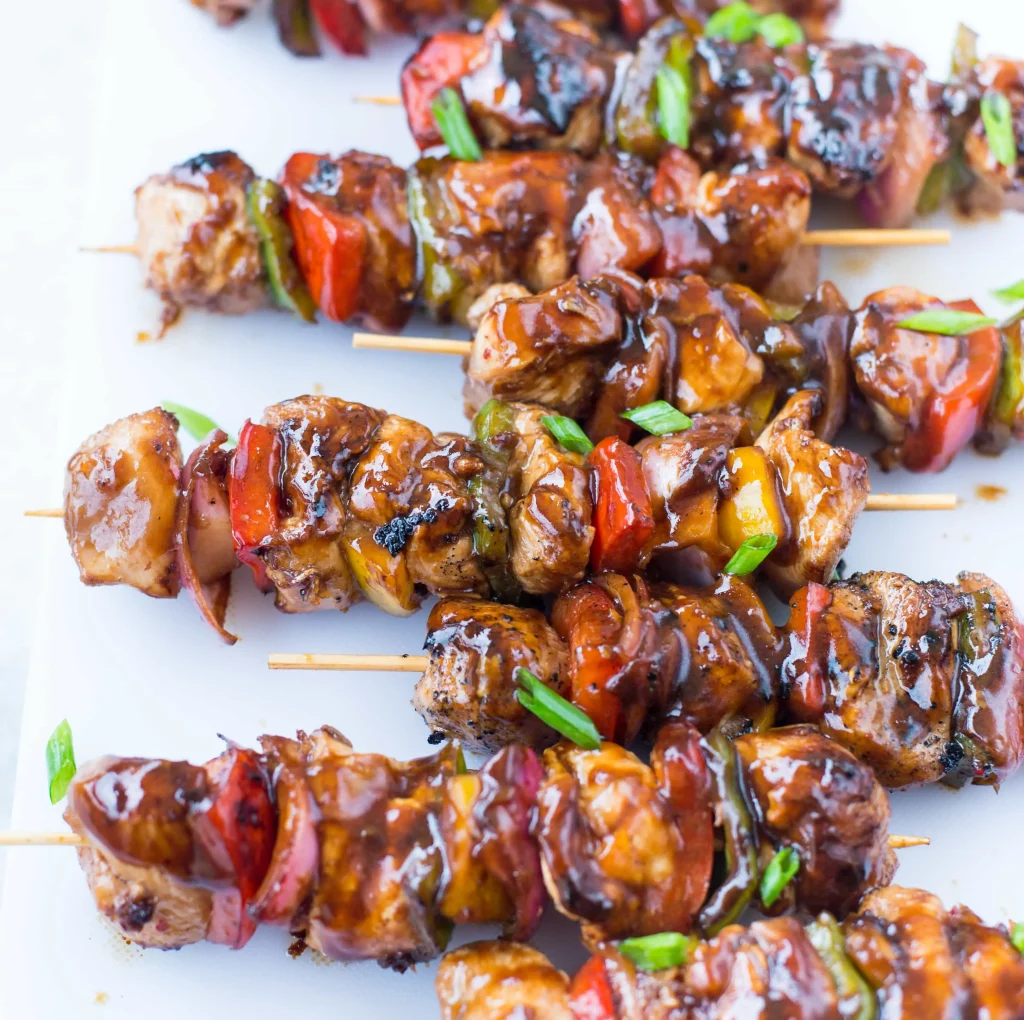 Teriyaki Chicken Skewers 7
