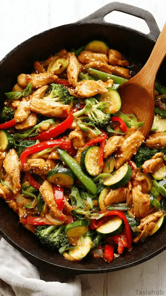 keto chicken stir fry recipe