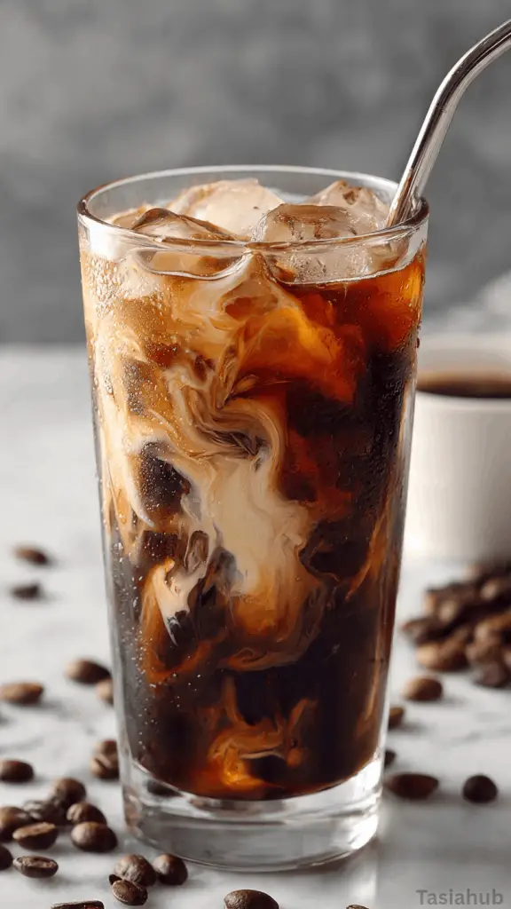 keto vanilla iced coffee