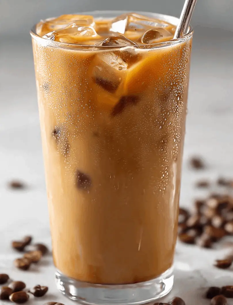 keto vanilla iced coffee