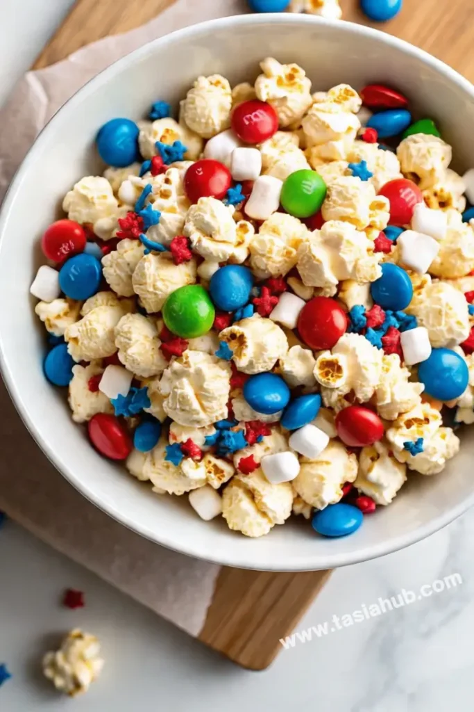 4th of July popcorn 1