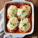 Chicken mozzarella bake