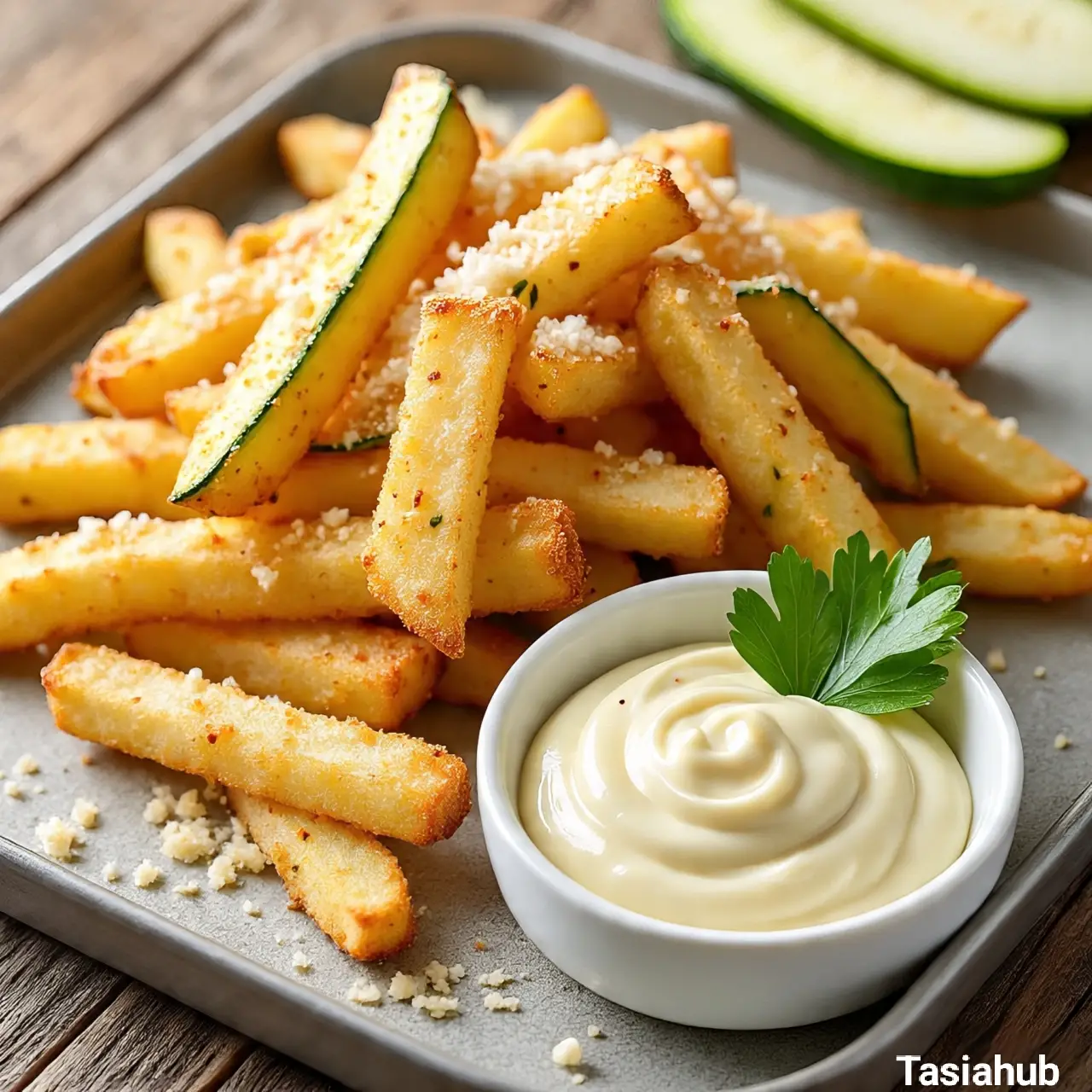 Crispy Air Fryer Zucchini Fries