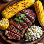 Grilled steak