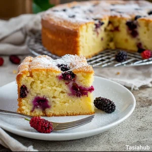 Mulberry cake