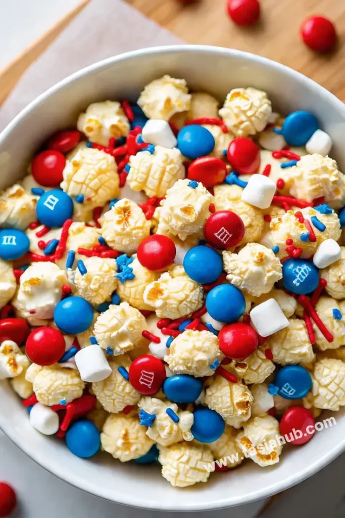 patriotic popcorn
