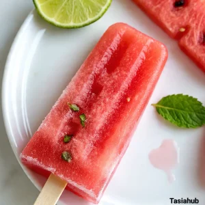Watermelon popsicles