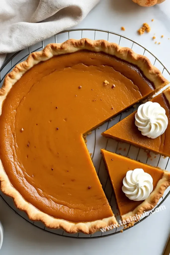 Keto pumpkin pie 1