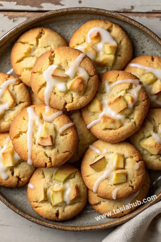 apple fritter cookies