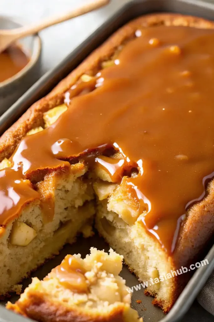 caramel apple cake 1