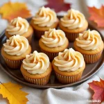 Caramel apple cupcakes