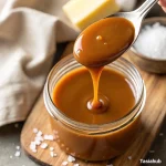 Homemade caramel sauce