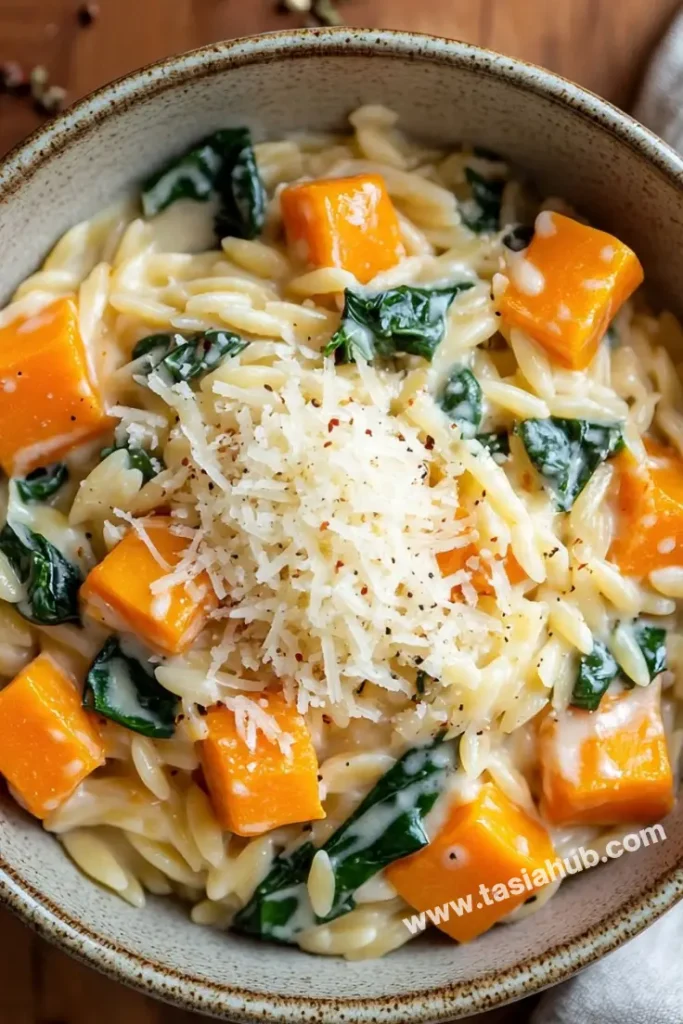 creamy butternut squash orzo 1