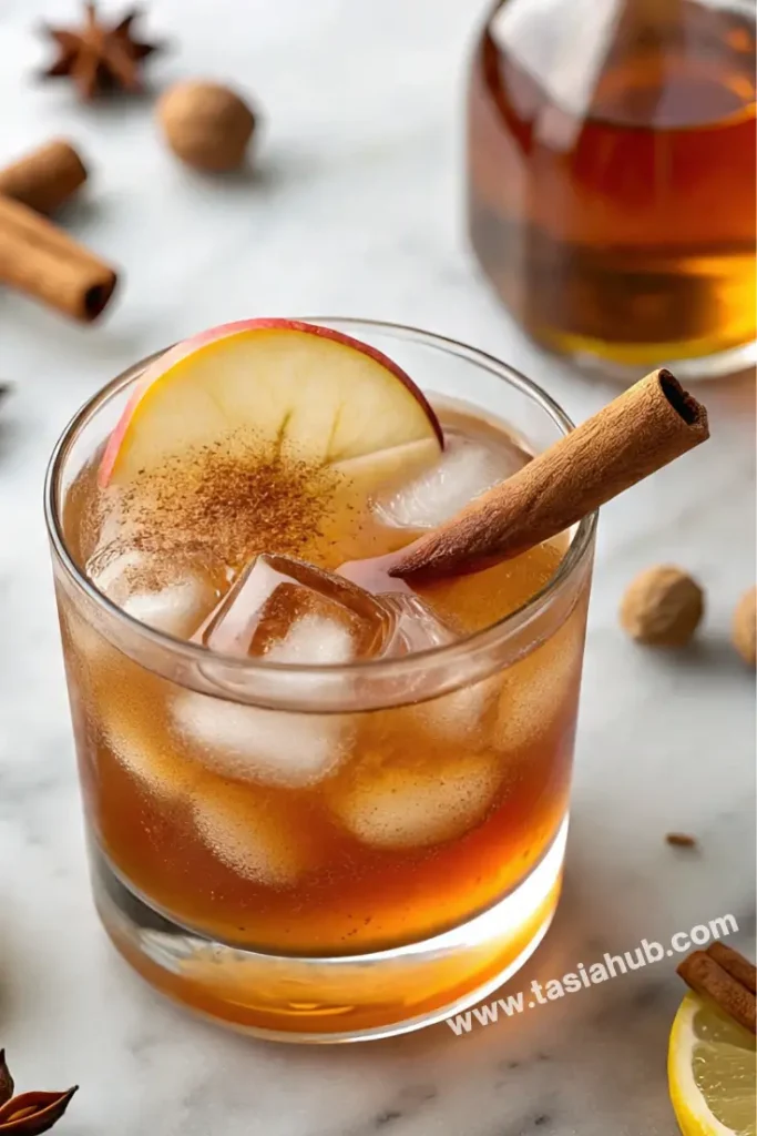 fall spiced whiskey sour 1