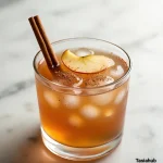 Fall spiced whiskey sour
