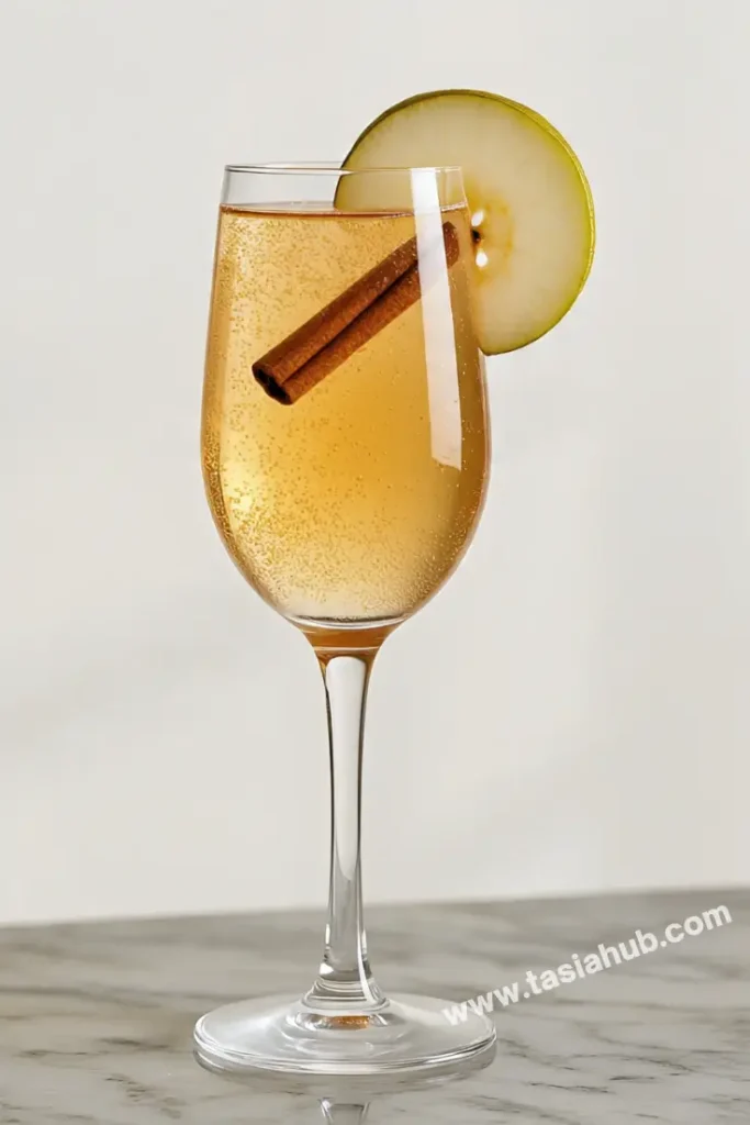 spiced pear bellini 1