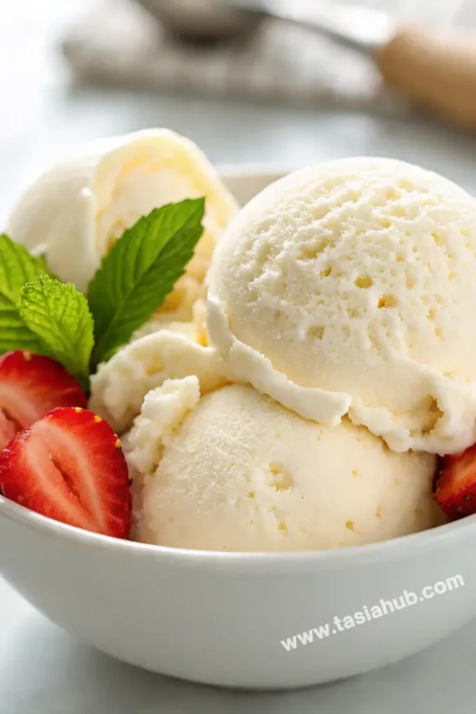 vanilla ice cream 1