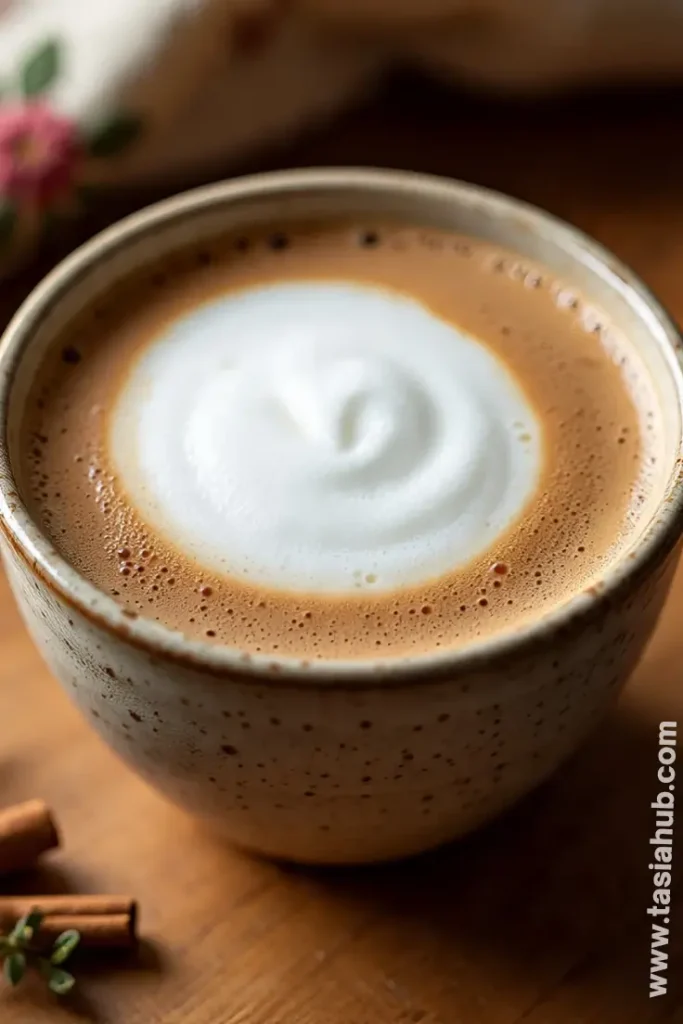 Chai tea latte 1 2