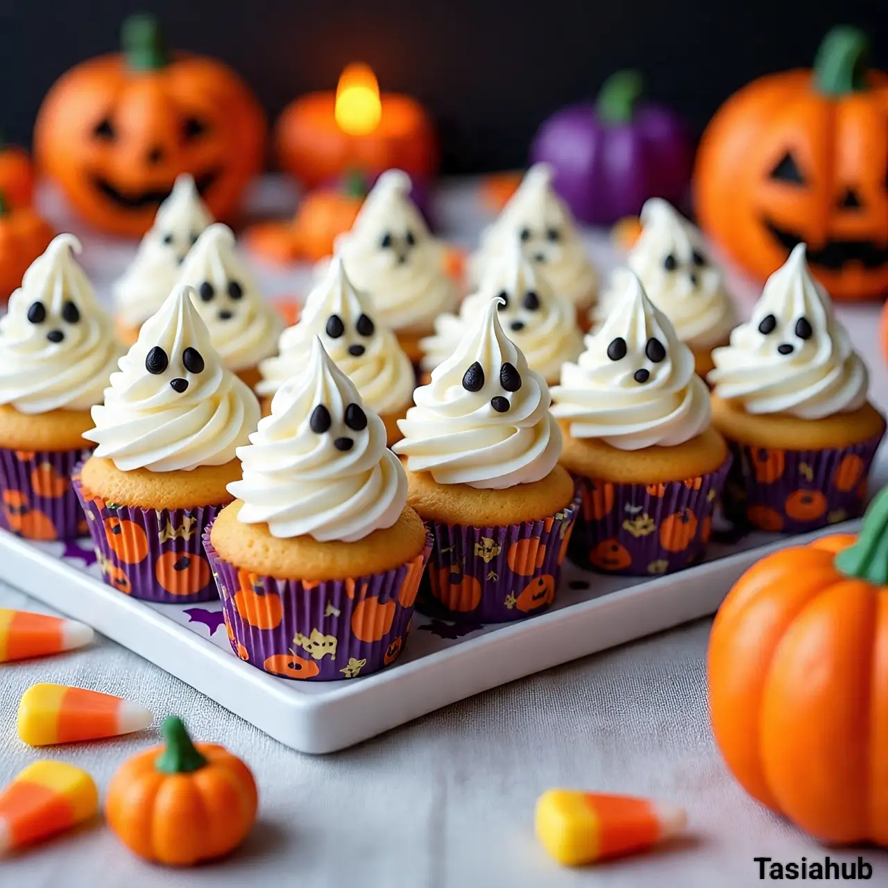 Halloween Ghost Cupcakes