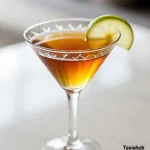 Caramel apple martini