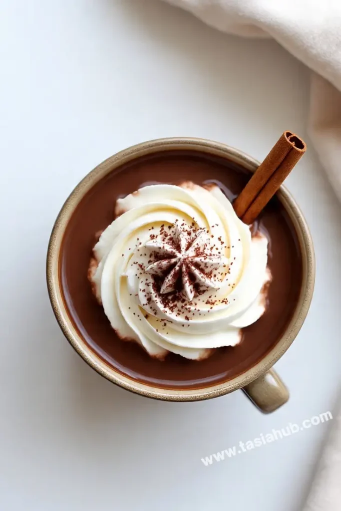 cinnamon hot chocolate 1