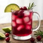 Cranberry Moscow mule