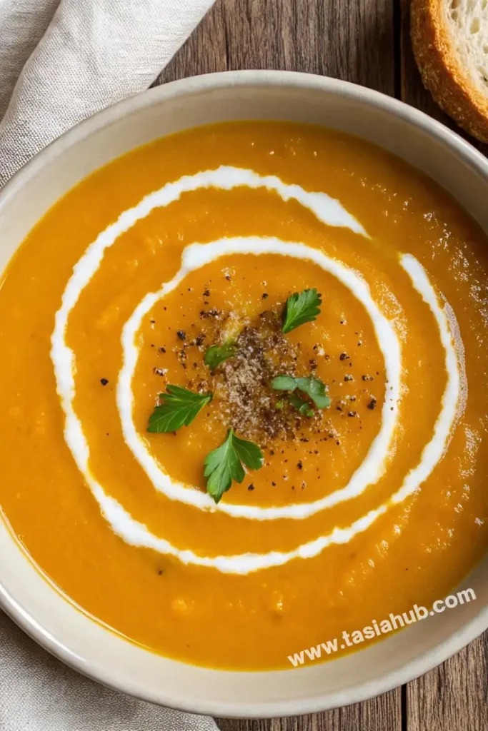 creamy sweet potato soup