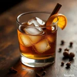 Maple bourbon old fashioned