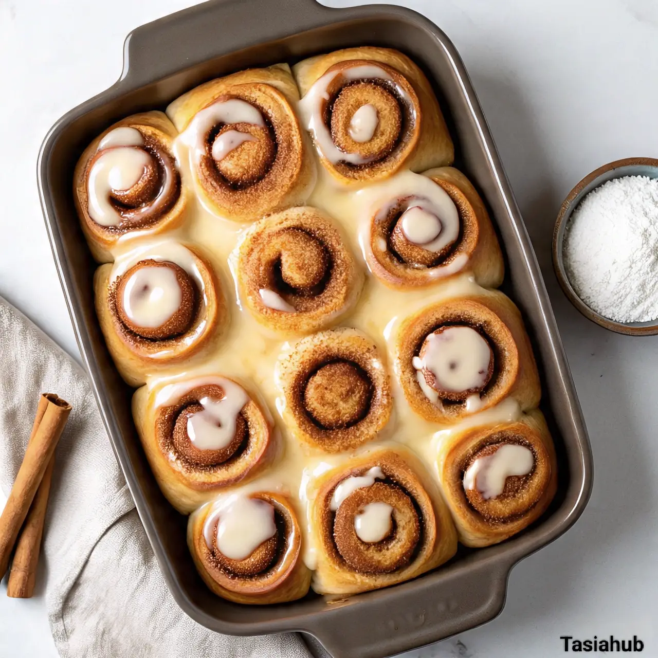Pumpkin Spice Cinnamon Rolls
