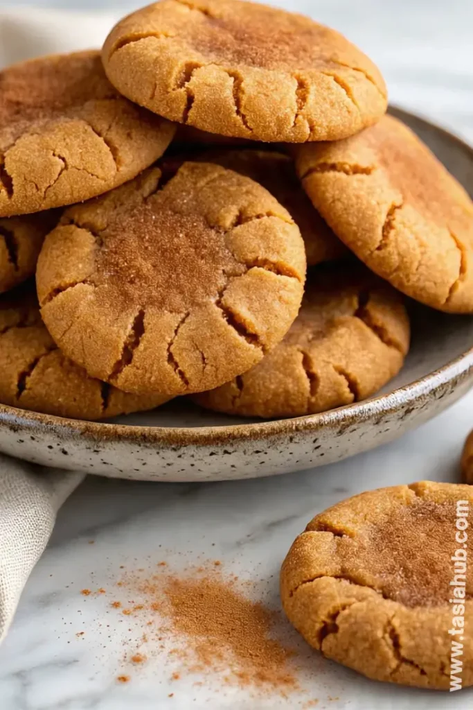 pumpkin spice snickerdoodle cookies 1
