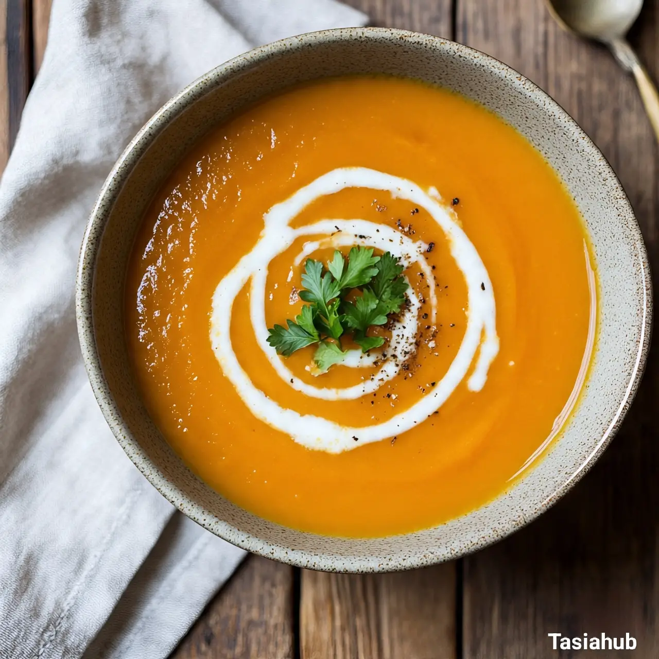 Roasted Carrot Ginger Soup