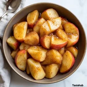 Slow cooker cinnamon apples