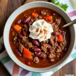 Slow cooker pumpkin chili