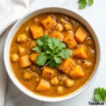 Slow cooker sweet potato curry