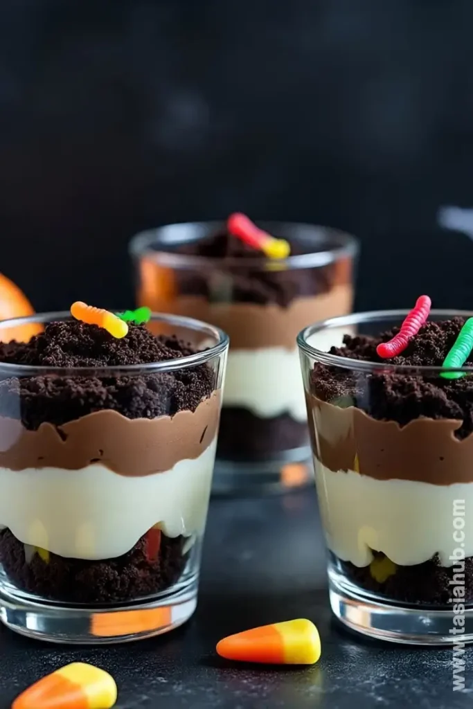 Halloween dirt cake