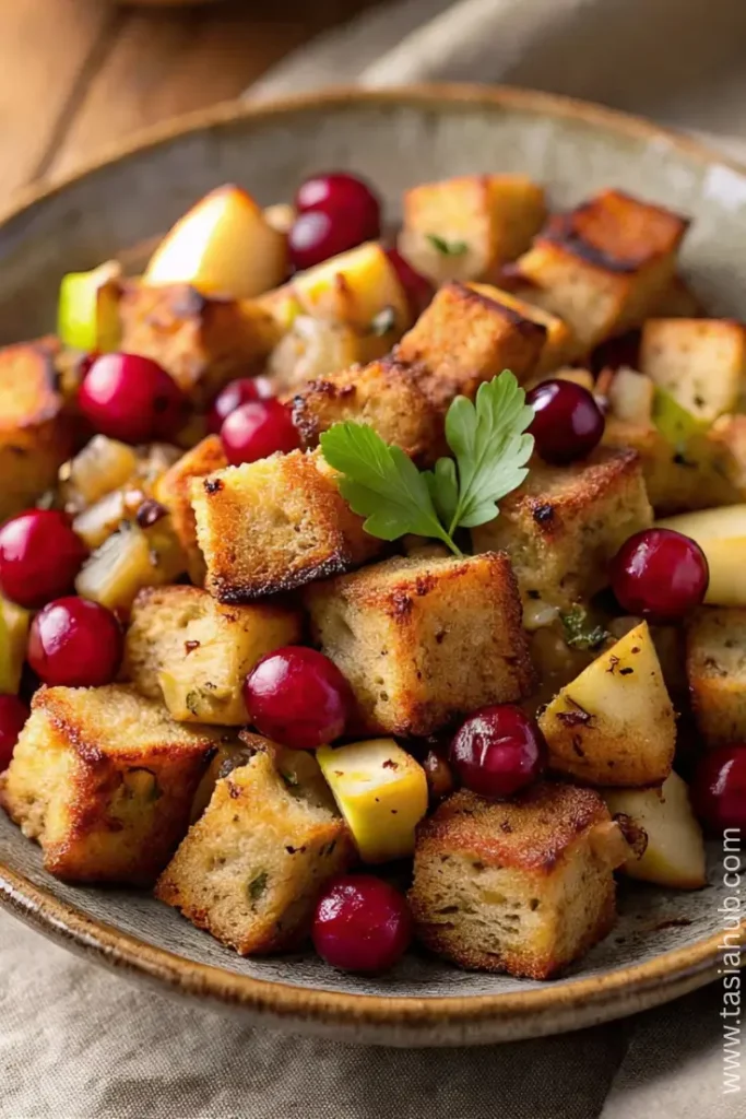 apple cranberry stuffing recipe