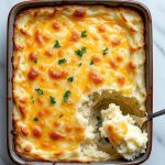 Baked mashed potatoes