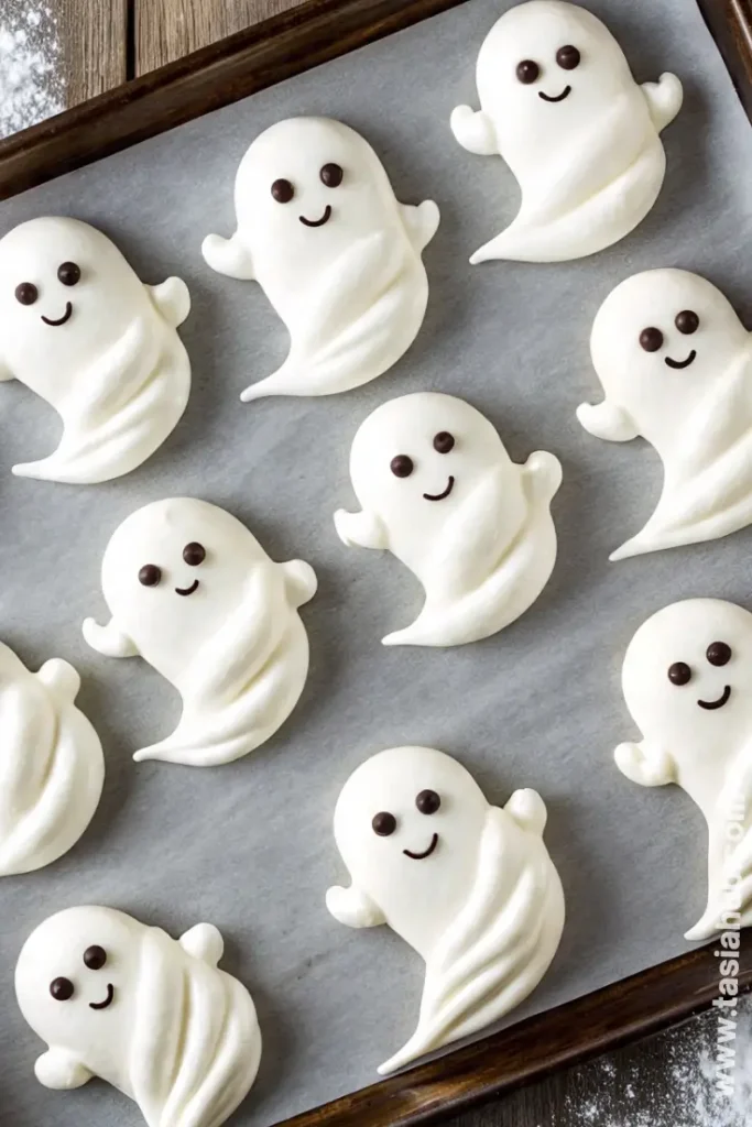 ghost meringues 1