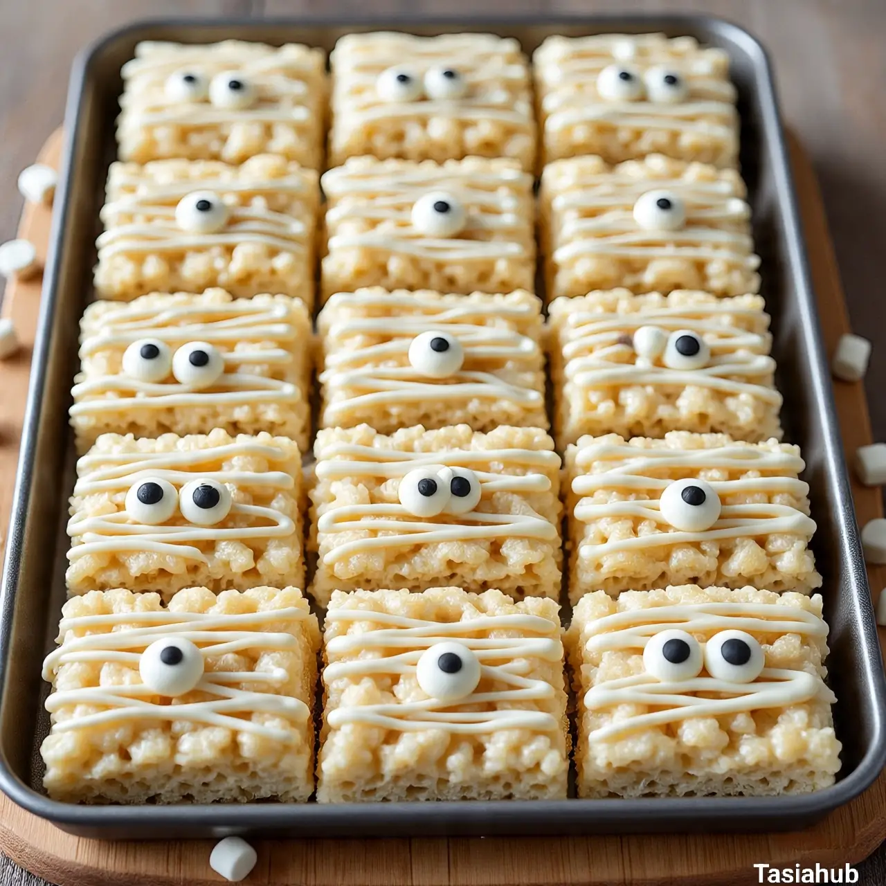 Mummy Rice Krispie Treats
