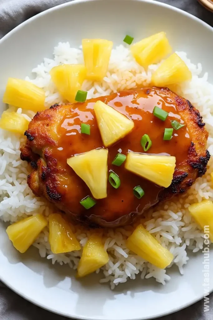 slow cooker Hawaiian chicken