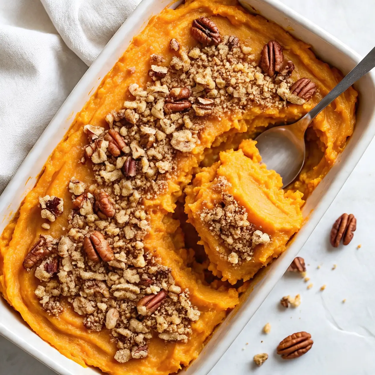Southern sweet potato casserole