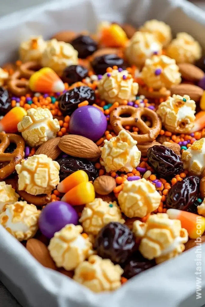 spooky trail mix