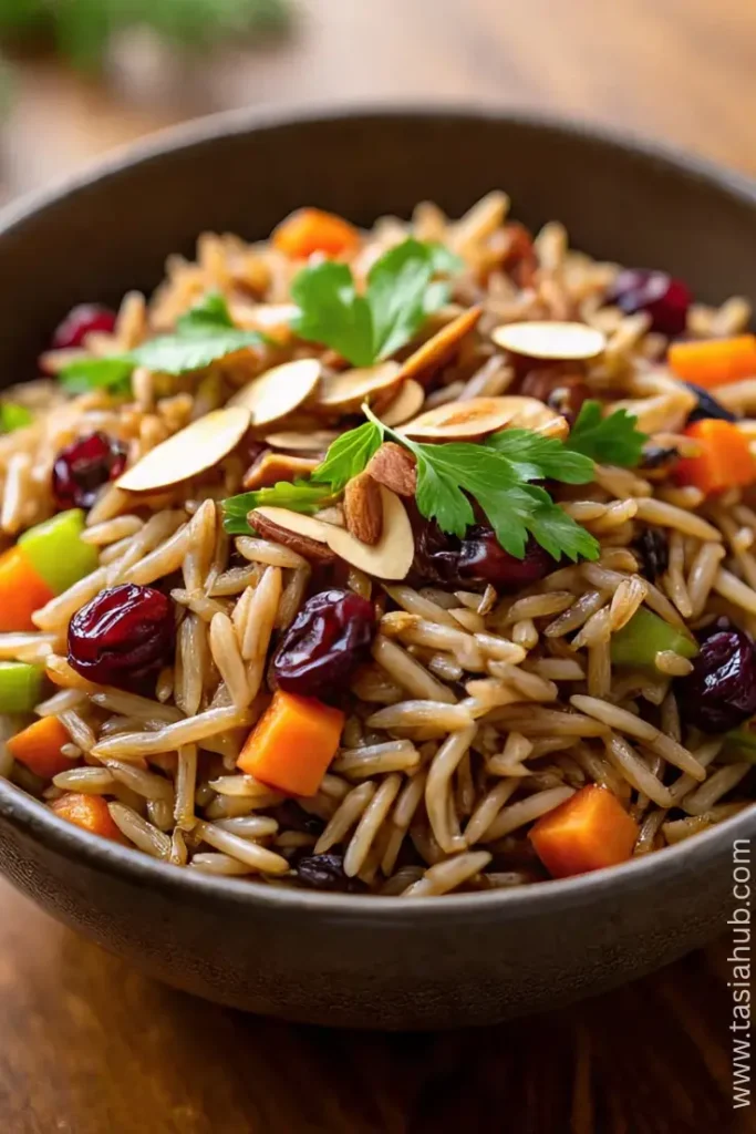 thanksgiving wild rice pilaf recipe