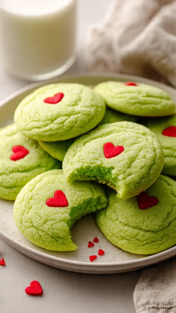 Grinch sugar cookies recipe